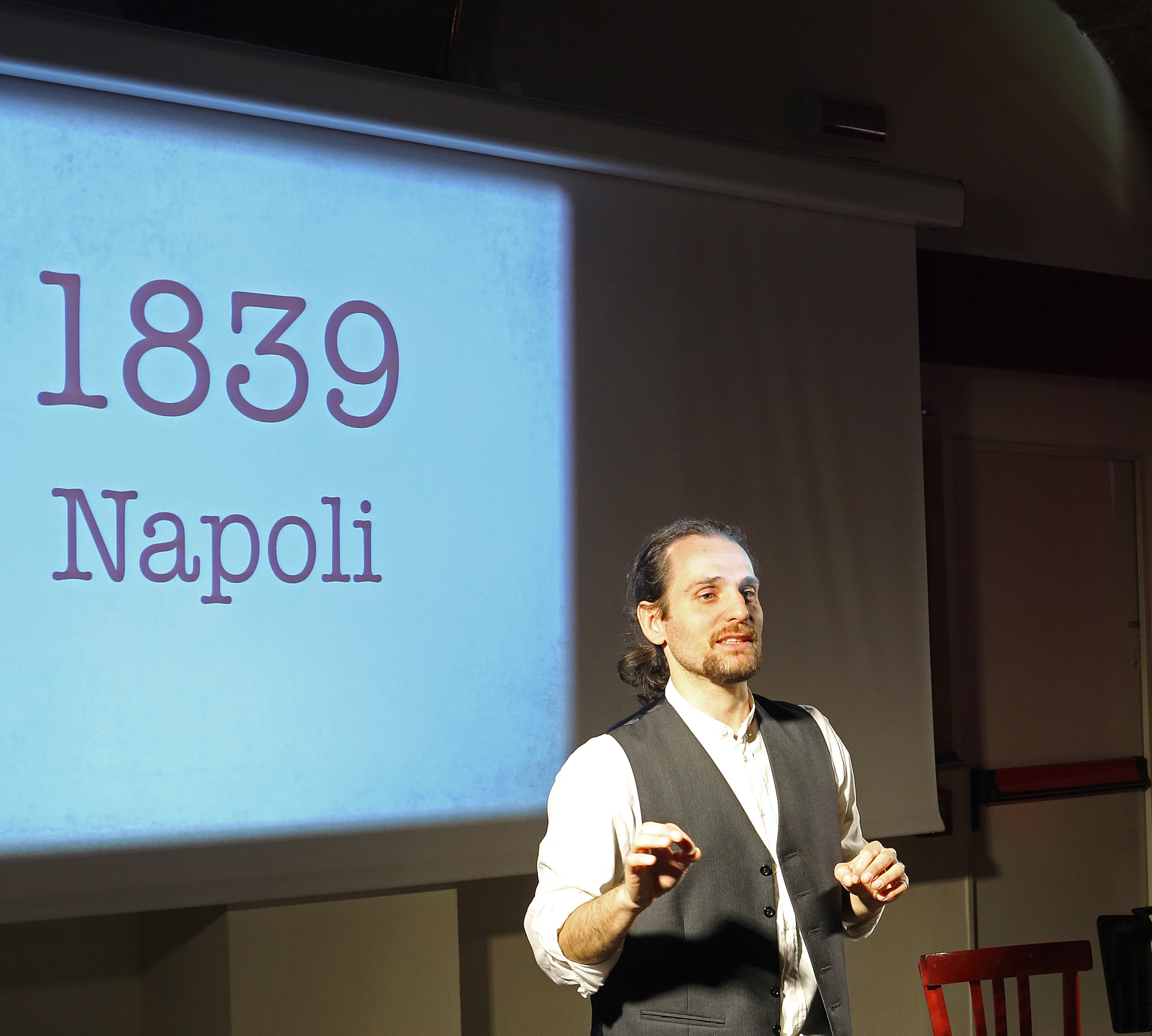 Altro momento dello spettacolo svoltosi a Padova lo scorso 12 aprile